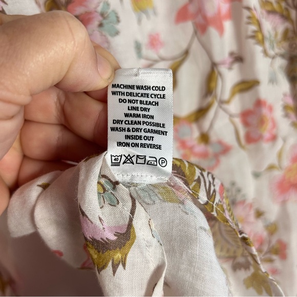 🌸 SPARTINA 449 Floral Ramie Button-Down Top 🌸 - Picture 9 of 9